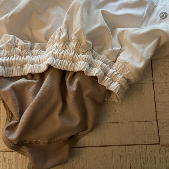 White Lululemon Shorts - Picture 3 of 5